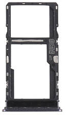 Тримач Sim-карти та карти пам'яті Motorola XT2127-2 Moto G10 сірий Aurora Grey на дві Sim-карти