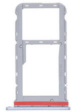 Тримач Sim-карти та карти пам'яті Motorola XT2135 Moto G60 сірий Dynamic Gray на дві Sim-карти