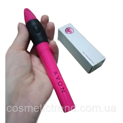 Набір для догляду за нігтями манікюр/педикюр Avon Nail Polisher Set PSC33071 5 насадок обпилювання/полірування, фото 3