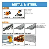 CMT 226.060.10M Пила HM D=254 F=30 Z=60 K=2,2/1,8  для пиляння сталі "сухий різ", фото 6