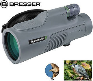 Монокуляр Bresser Wave 12x50 UR Coating WP | Високоякісна оптика, Водонепроникний, Велике збільшення