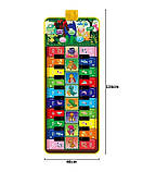 Музичний килимок піаніно розмір 126 x 48 см, фото 2