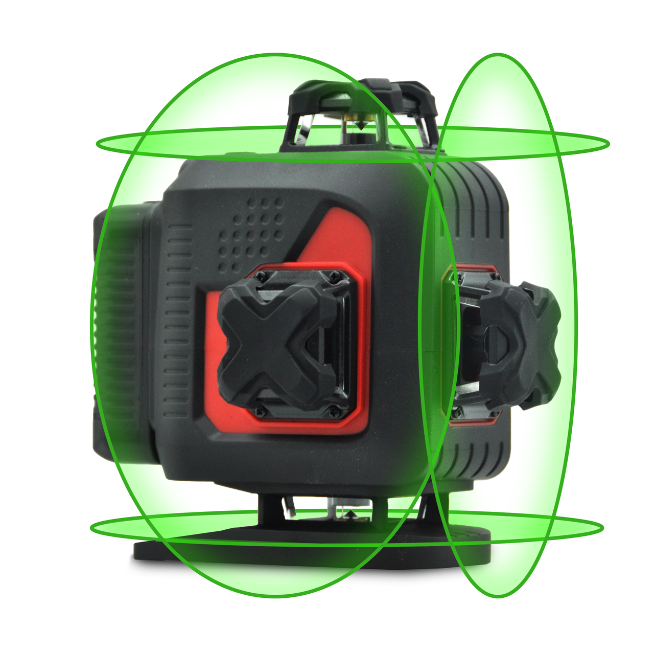 Лазерний рівень нівелір LSP LX-4D Pro Max Osram лазерний нівелір із зеленим променем лазерний будівельник, фото 1