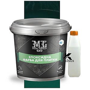 Епоксидна фарба для плитки 4.5кг Зелений