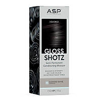 Напівстійка кондиціонуюча маска для волосся Gloss Shotz Liquorice, 150 мл