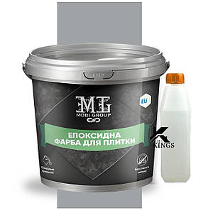Епоксидна фарба для плитки 4.5кг Світло сірий