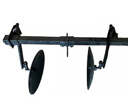 Окучник дисковий для мототрактора на зчіпці (диск 40 см посилень)