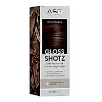 Напівстійка кондиціонуюча маска для волосся Gloss Shotz Hot Chocolate, 150 мл