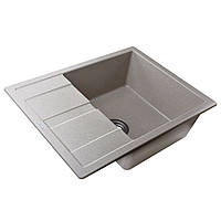 Гранітна мийка Mira ONZA бежевий колір 650 х 500 мм