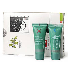 Мазь проти псоріазу Qicun Baxian "Day Night Psoriasis Cream" день / ніч для проблемної шкіри (2 тюбика по 20 г)