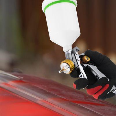 Фарбопульт пневматичний LVLP BRONZE професійний, форсунка 1,8 мм, 1,5 бар. INTERTOOL PT-0136