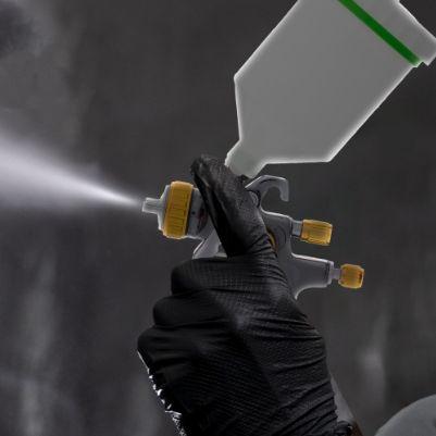 Фарбопульт пневматичний LVLP BRONZE професійний, форсунка 1,8 мм, 1,5 бар. INTERTOOL PT-0136