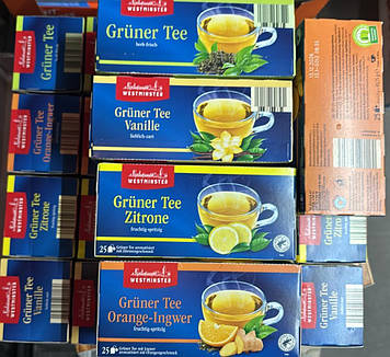 Чай чорний Westminster Tea 25 пакетиків (Німеччина)