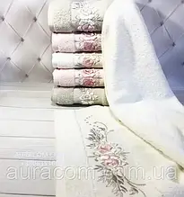 Трикотажні рушники, для особи, Pupilla Eva rose, упаковка 6 штук