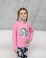 Піжама для дівчаток 8-15 років Котик  Nicoletta 95234