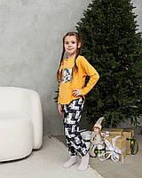 Піжама для дівчаток 8-15 років Котик  Nicoletta 95234