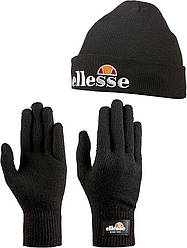 Набір шапка і рукавички Ellesse Velly And Bubb Gift Pk Темно-сірий One size (7dSAAZ0783-011)