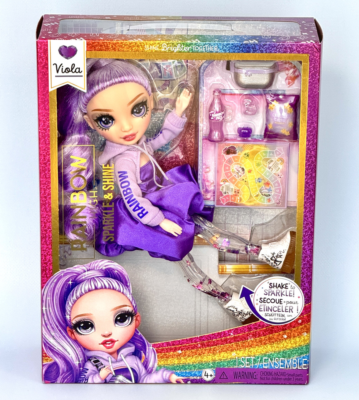 Лялька Рейнбоу Хай Sparkle and shine Віола Rainbow High Sparkle&Shine Viola Віола 427810