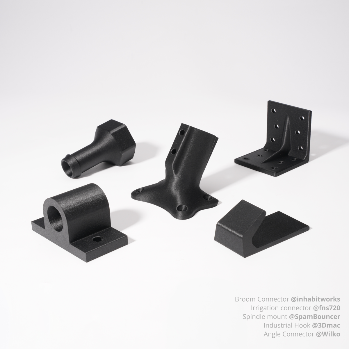 Пластик філамент для 3D-друку Bambu Lab PA6-CF Чорний (72100)