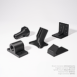 Пластик Bambu Lab PA6-CF Black (72100), Reusable Spool, 1.75мм, 0.5кг, 190м, 260-290°C, Чорний філамент для 3Д-друку, фото 2