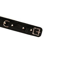 Нашийник із повідцем Liebe Seele Boudoir Amor Collar with Leash Black, фото 5