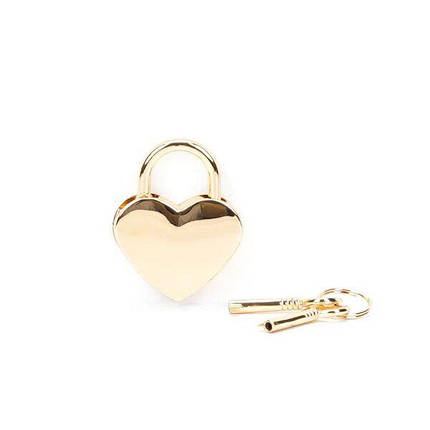 Замочок Liebe Seele Heart Shape Padlock Gold (2 шт.), фото 2