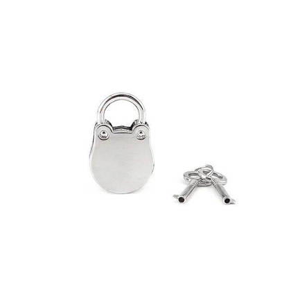 Замочок Liebe Seele Frog Shape Padlock Silver (2 шт.), фото 1