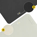 Килимок (мат) спортивний 4FIZJO TPE 180 x 60 x 0.6 см для йоги та фітнесу Grey/Black (P-5907739317100), фото 11