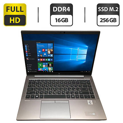 Ноутбук Б-клас HP ZBook Firefly 14 G7/ 14" (1920x1080)/ Core i7-10610U/ 16 GB RAM/ 256 GB SSD/ UHD, фото 1