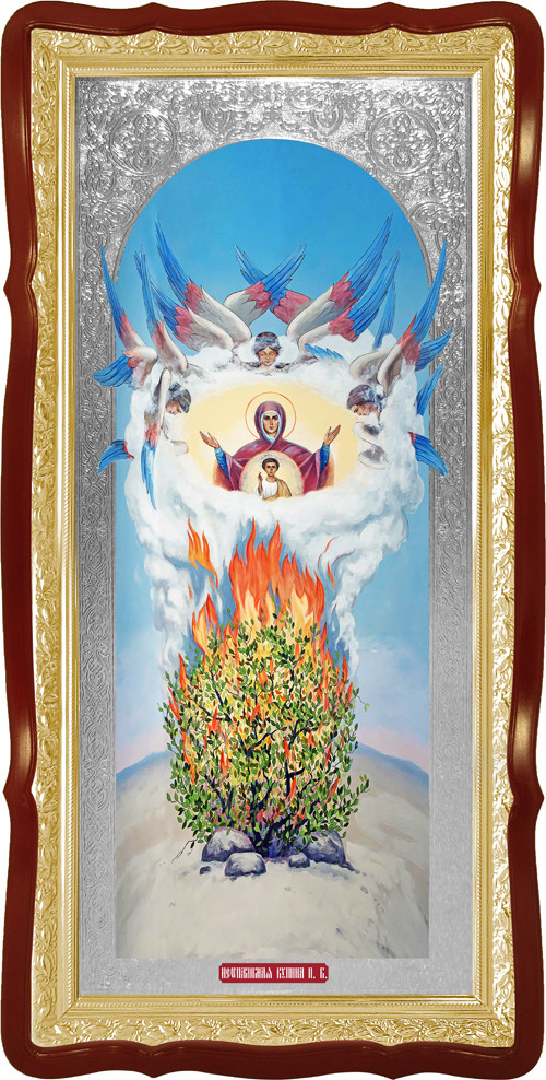 Ікона в крамниці - Неопалима купина Пресвятої Богородиці, фото 1