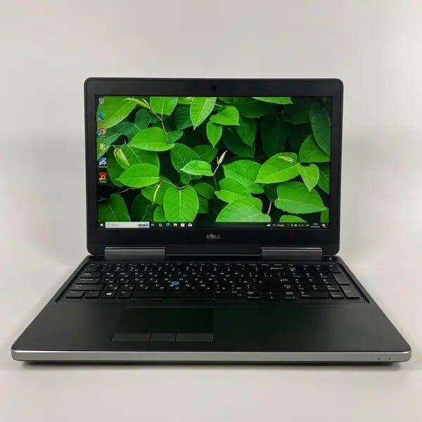 Б/в Ноутбук Dell Precision 7510 15.6" 1920x1080| Core i7-6820HQ| 16 GB RAM| 512 GB SSD| Quadro M1000M 2GB
