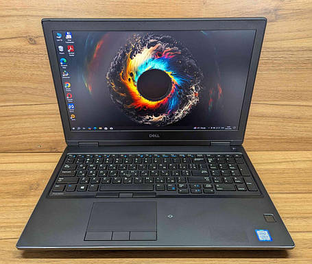 Б/в Ноутбук Dell Precision 7530 15.6" 1920x1080| Core i5-8400H| 32 GB RAM| 480 GB SSD| Quadro P2000 4GB, фото 1