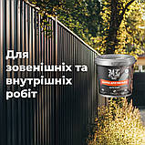 Епоксидна фарба для металу синя 1 кг, фото 6