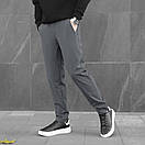 Однотонні штани для чоловіків Pobedov Point сірого кольору, фото 2