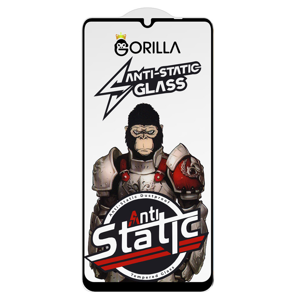 Захисне скло Gorilla Anti-Static Full Glue 2.5D для Xiaomi Redmi 14C, Black, фото 1