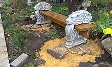 Лава, лавка бетонна «Садова», фото 2