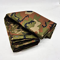 Водонепроникний тент 300х300 см (Баша), woodland.  UA