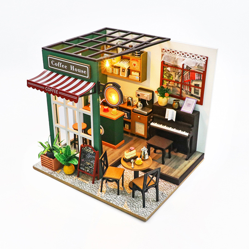 3D Румбокс Ляльковий Будиночок "Afternoon Cafe" Денне кафе PC2311