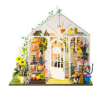 3D Румбокс Ляльковий Будиночок «Sunshine Flower» Сонячні квіти М2421z із захисним куполом від пилу