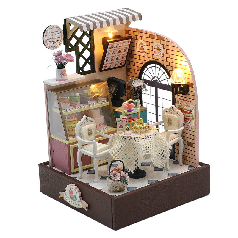 3D Румбокс Ляльковий Будиночок "Sweet Cake Station" Кафе Солодкий торт S2201