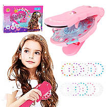 Набір творчості для дівчинки стайлер для прикрашання стразами Shining Diamond в комплекті 12 дисків, 180 страз (SP20-1A) Рожевий