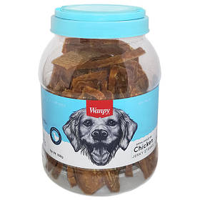 Wanpy Chicken Jerky Steaks ВАНПІ ФІЛЕ КУРКИ В’ЯЛЕНЕ СМУЖКИ ласощі для собак