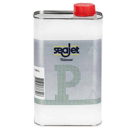 THINNER P розчинник для поліуретанових фарб 1л новий універсальний для професійного використання висока якість, фото 1