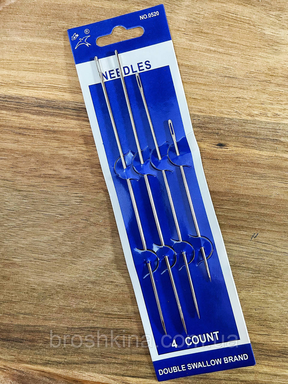 Набір циганських голок для шиття NEEDLES 4 шт/уп