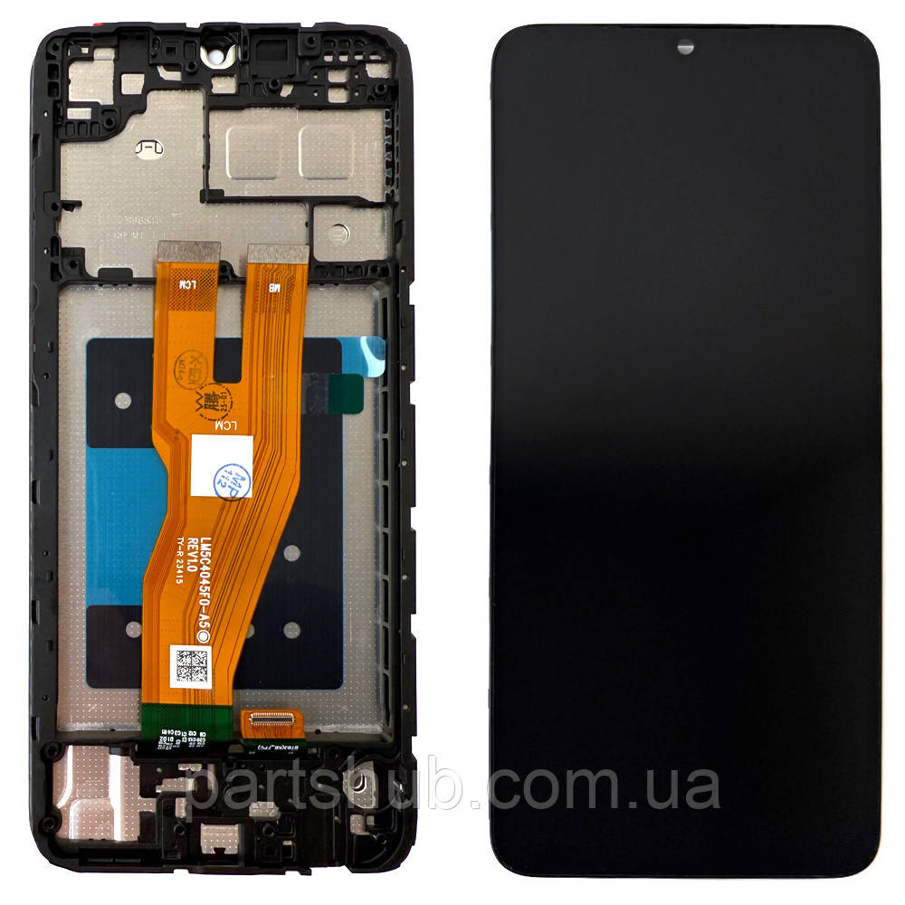 Дисплей (екран) Samsung Galaxy A05 2023 A055F з тачскріном (оригінал Китай з рамкою), фото 1