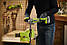 Ryobi Шліфмашина кутова акумуляторна ONE+ RAG18125-1C40S 125мм 18В 1х4А·год 9000об·хв 2.2кг сумка, фото 4