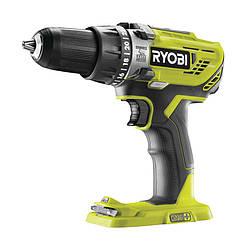 Ryobi Шурупокрут-дриль ударний акумуляторний R18PD3-0 ONE+ 18В 50Нм 500·1800об·хв 1.3кг без АКБ та ЗП