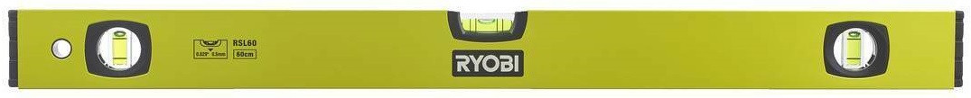 Ryobi Рівень RSL60, 60см, 3 капсули, точність 0.5мм/м