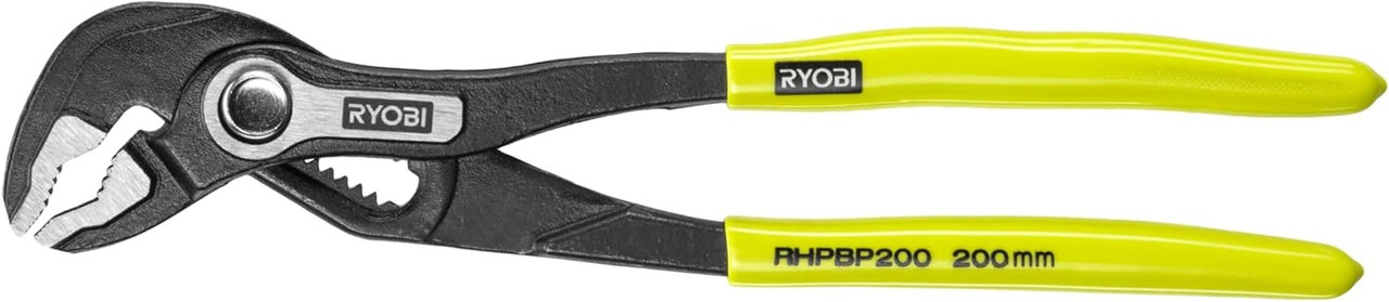 Ryobi Кліщі переставні RHPBP200, 200мм, Cr-V, фіксація робочого діапазону