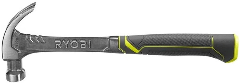 Ryobi Молоток столярний RHHSCC450 450г магнітний утримувач руків'я скловолокно
